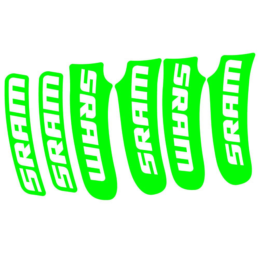 Stickers Sram AXS Disc compatibles Autocollants leviers de frein