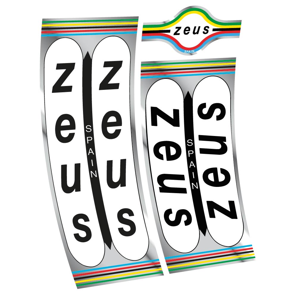 Stickers Zeus, vintage compatibles Autocollants Vintage