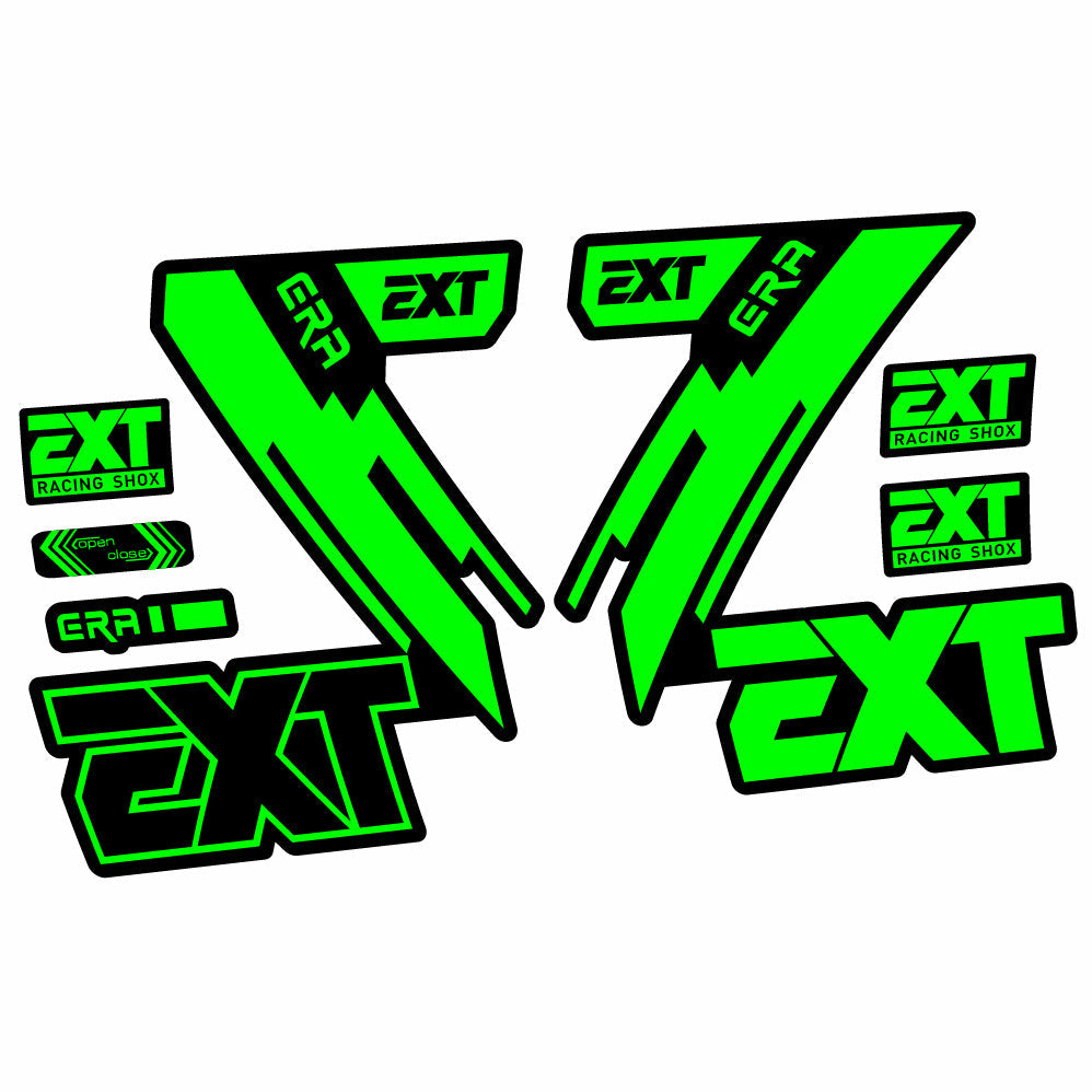 Stickers EXT Era compatibles Autocollants fourche 29"