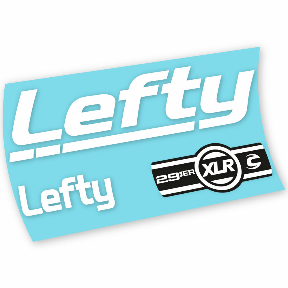 Stickers Lefty XLR compatibles Autocollants fourche 29"