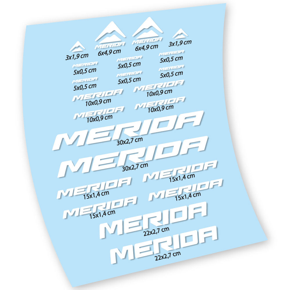 Stickers Merida. compatibles Autocollants cadre