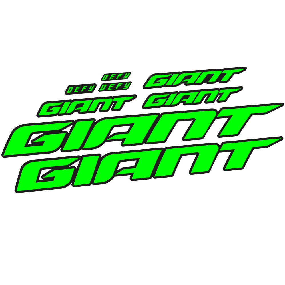 Stickers Giant Defy Advanced 1 2022 compatibles Autocollants cadre