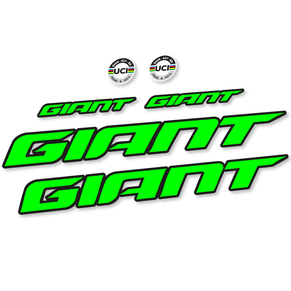 Stickers Giant TCR Advanced Pro Disc 1 AX 2022 compatibles - Autocollants cadre vélo