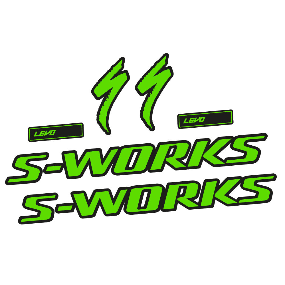Stickers SWorks Turbo Levo Gen3 2022 compatibles Autocollants cadre