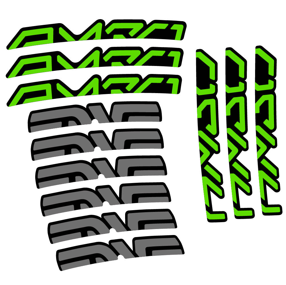 Stickers Enve AM30 2021 compatibles - Autocollants roue vélo VTT