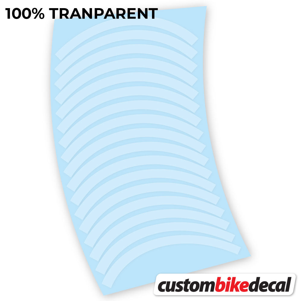 Transparent decal for Bikes Protector MTB wheel – bike sticker vinyl