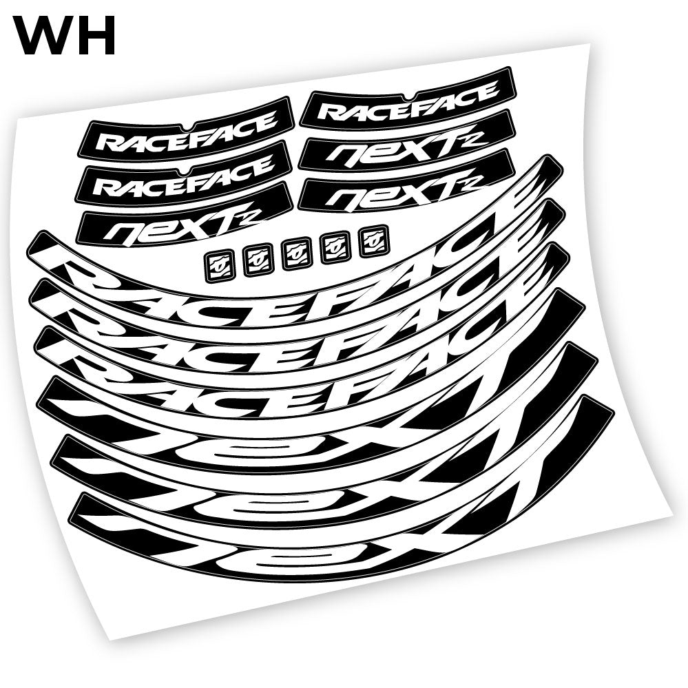 Stickers RaceFace Next R compatibles Autocollants roues