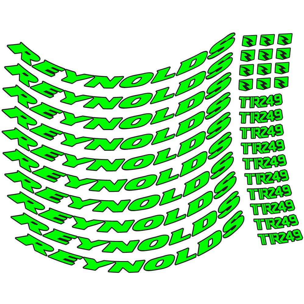 Stickers Reynolds TR249 compatibles Autocollants roues VTT 29"