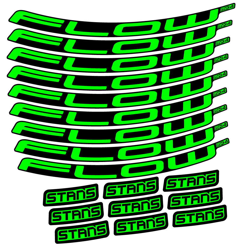 Stickers Stans Flow S2 Ver.2 compatibles Autocollants roues VTT 29"