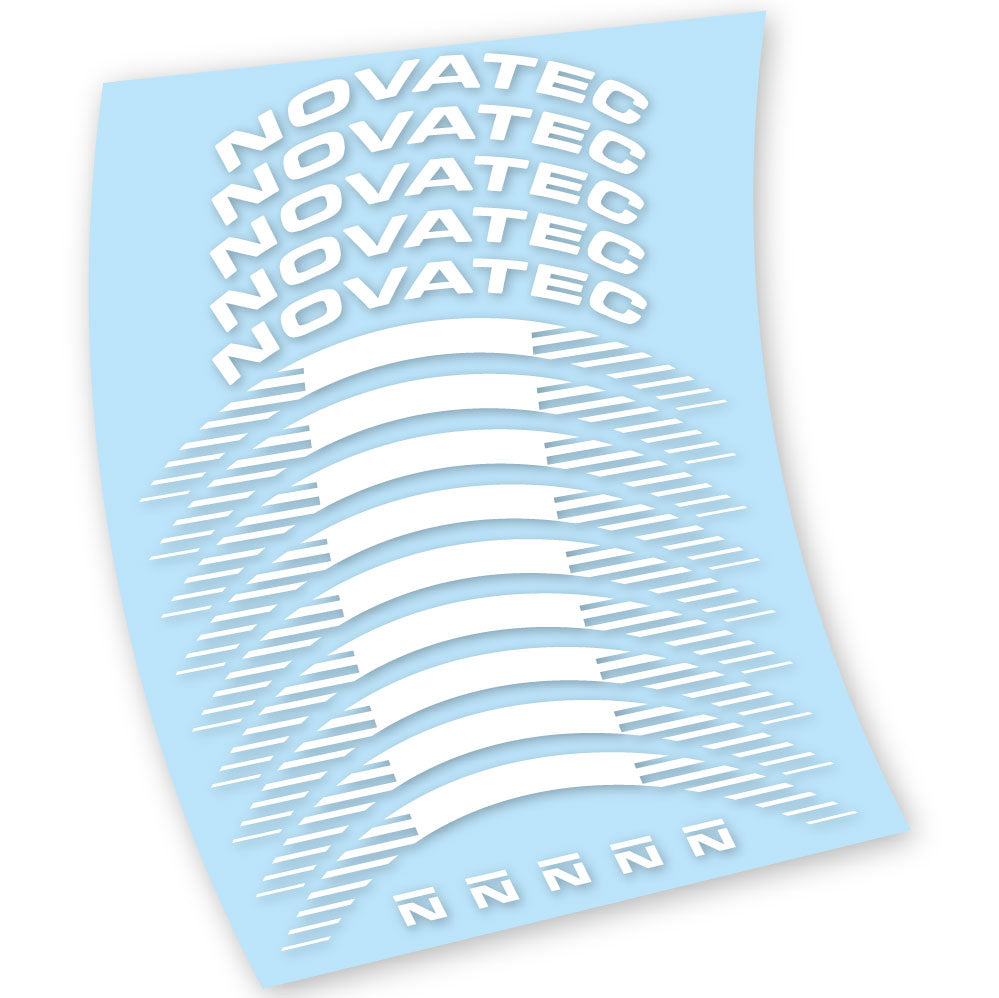 Stickers Novatec R3 Disc compatibles Autocollants roues Route