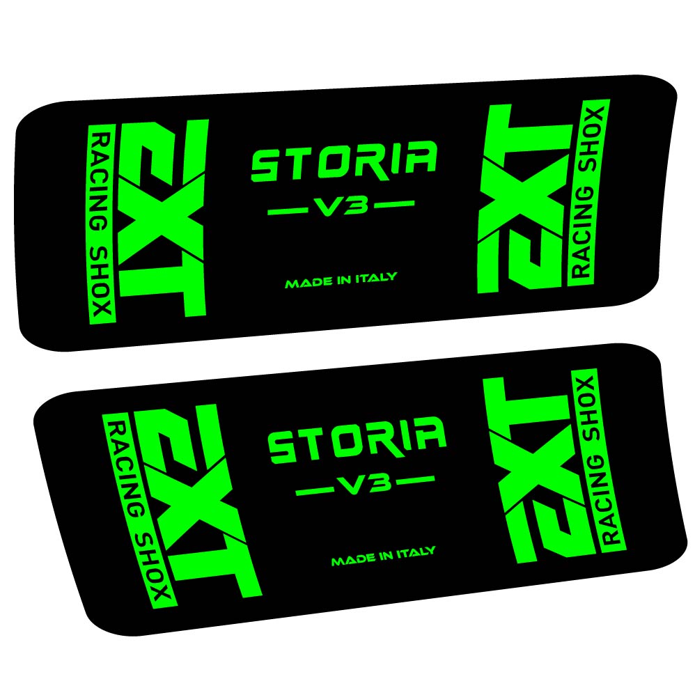 Stickers EXT Storia v3 compatibles Autocollants amortisseur