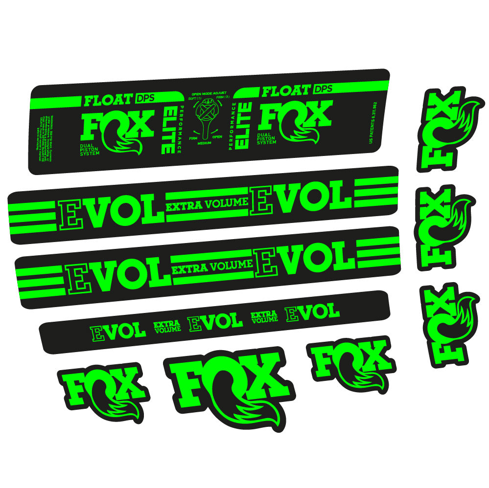 Stickers Fox Float DPS Elite compatibles Autocollants amortisseur