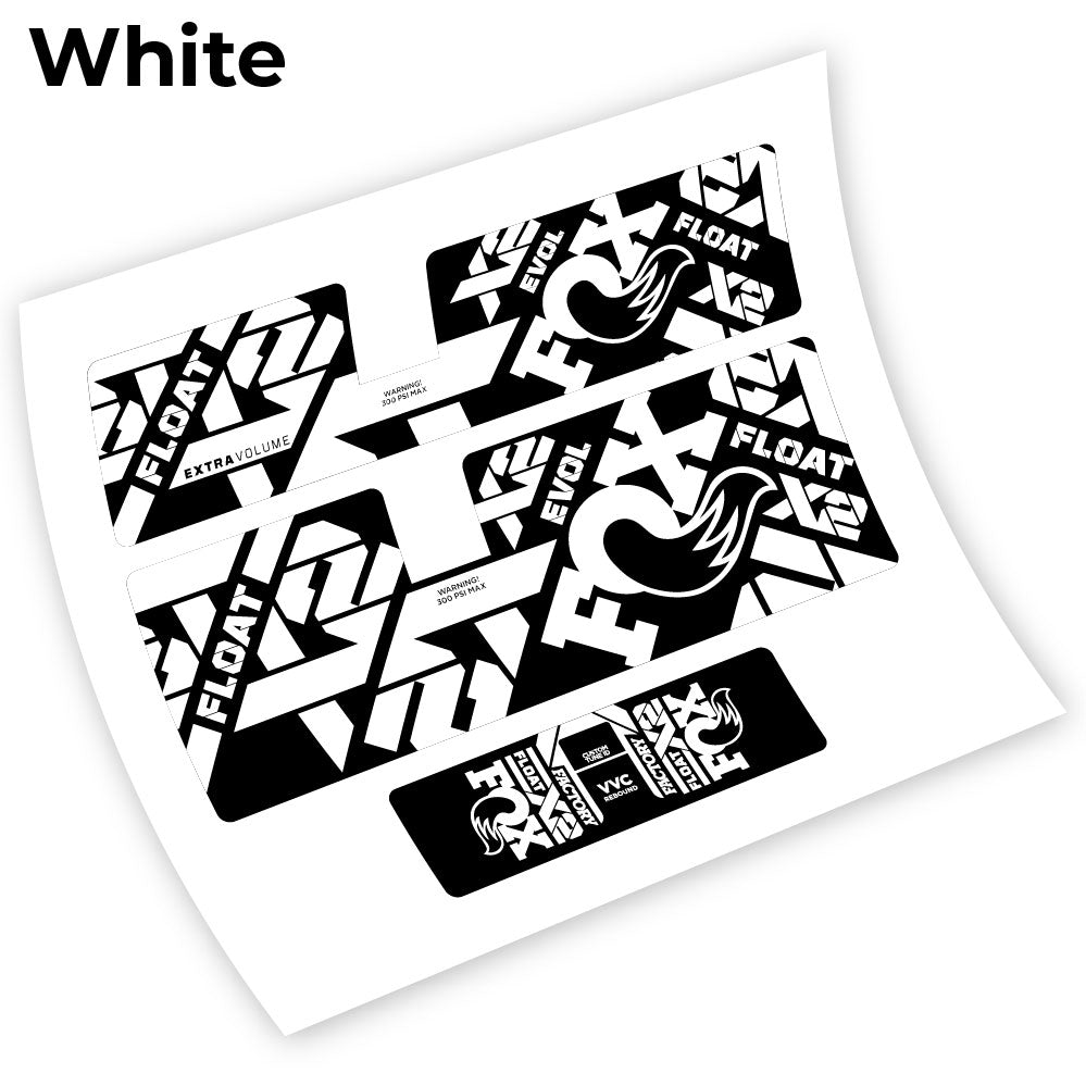 Stickers Fox Float X2 2021 compatibles Autocollants amortisseur