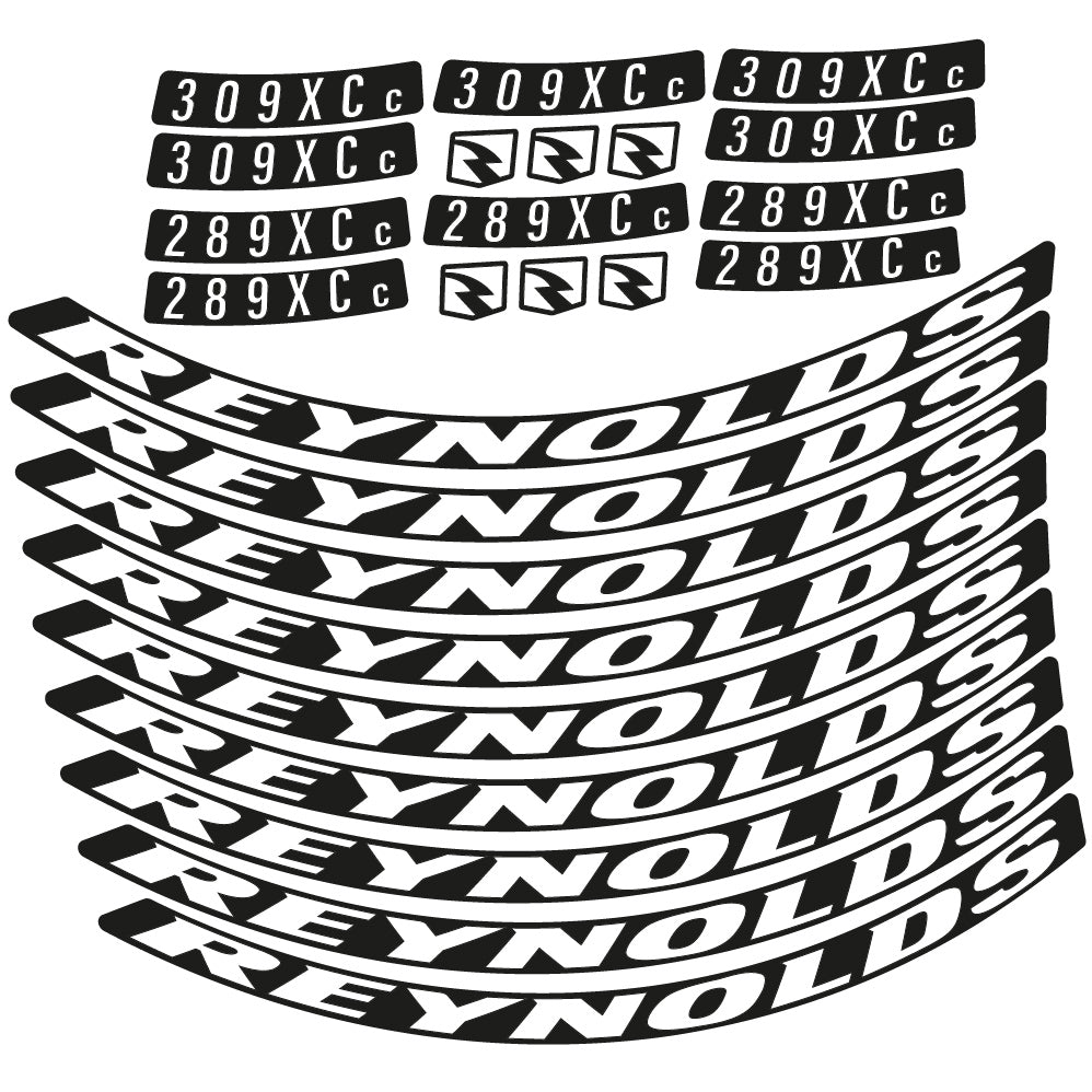 Stickers Reynolds 309XCc + 209XCc compatibles Autocollants roues