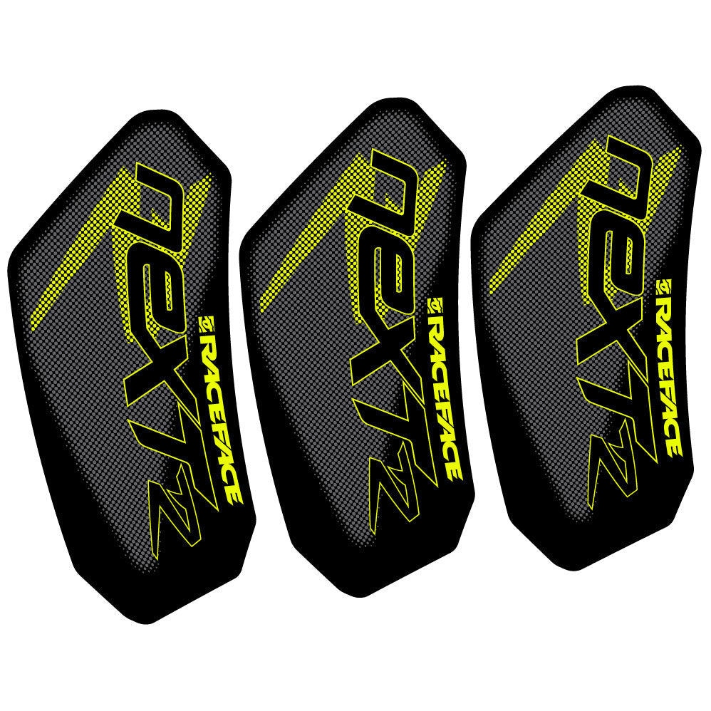 Stickers RaceFace Next R compatibles Autocollants pédalier