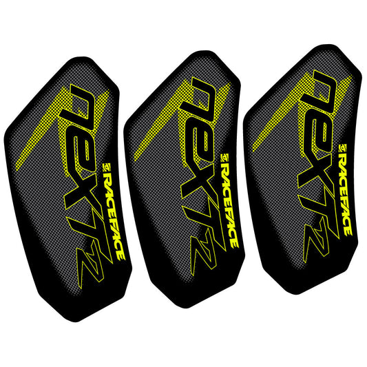 Stickers RaceFace Next R compatibles Autocollants pédalier