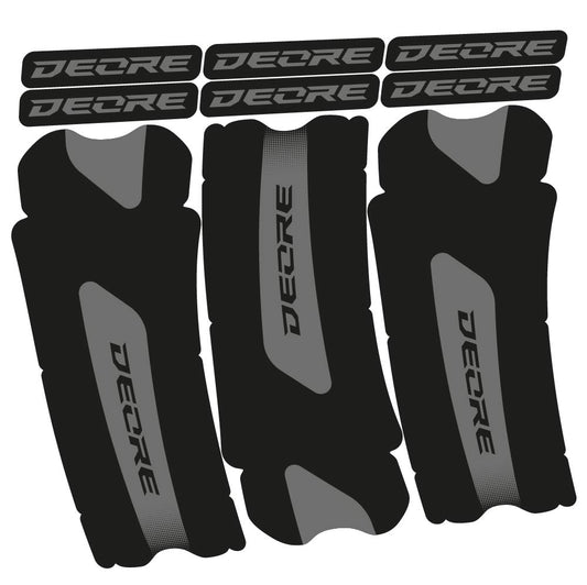 Stickers Shimano Deore compatibles Autocollants pédalier