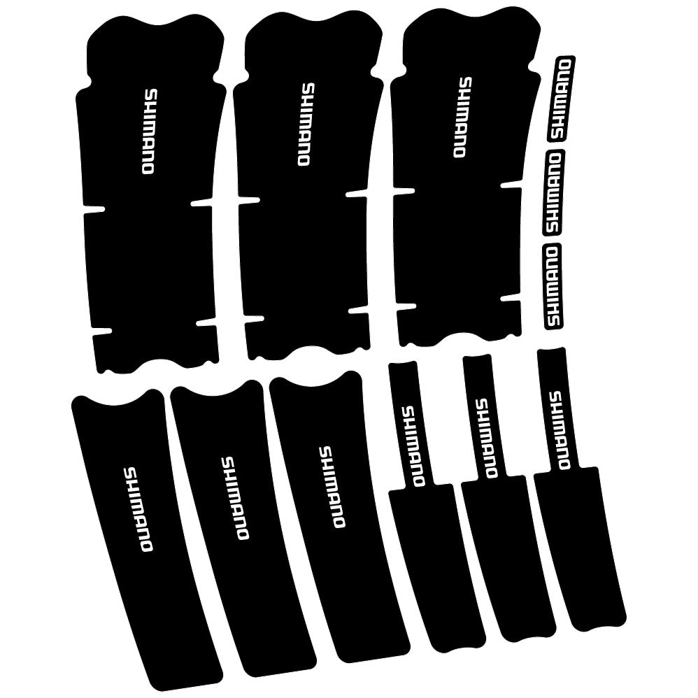 Stickers Shimano Deore FCMT5101 compatibles Autocollants pédalier