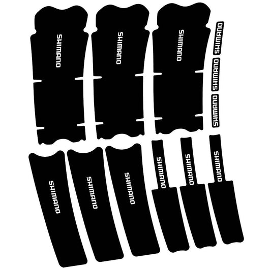 Stickers Shimano Deore FC-MT510-1 compatibles - Autocollants pédalier vélo