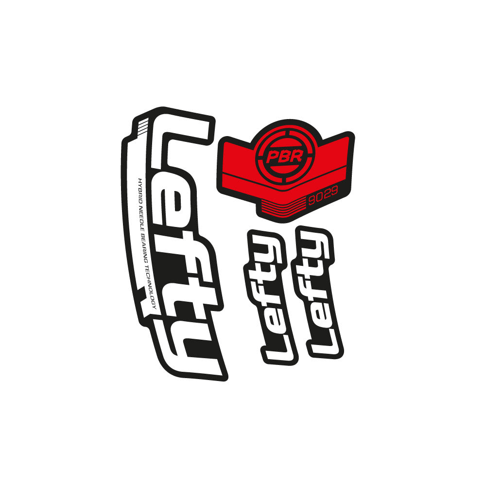 Stickers Lefty PBR 90 29 2016 compatibles Autocollants fourche 29"