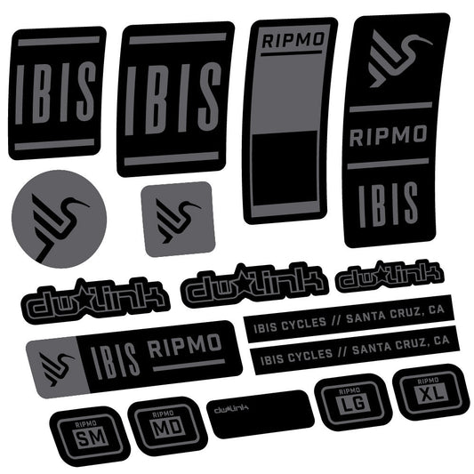 Stickers Ibis Ripmo V2 compatibles - Autocollants cadre vélo