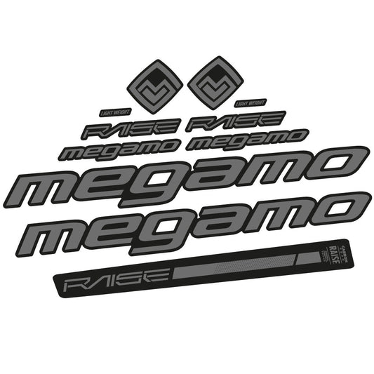 Stickers Megamo Raise 10 2020 compatibles Autocollants cadre