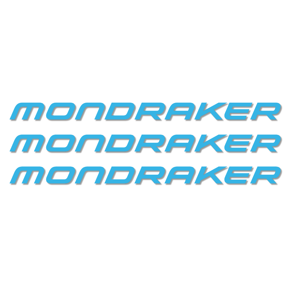 Stickers Mondraker compatibles - Autocollants cadre vélo