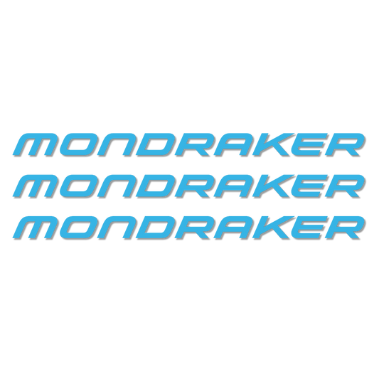 Stickers Mondraker compatibles - Autocollants cadre vélo
