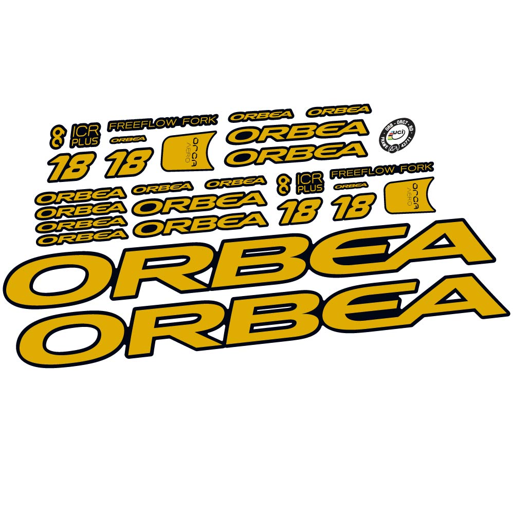 Stickers Orbea Orca Aero M20 Team 2021 compatibles Autocollants cadre Route