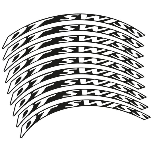 Stickers DT Swiss compatibles - Autocollants roue vélo VTT