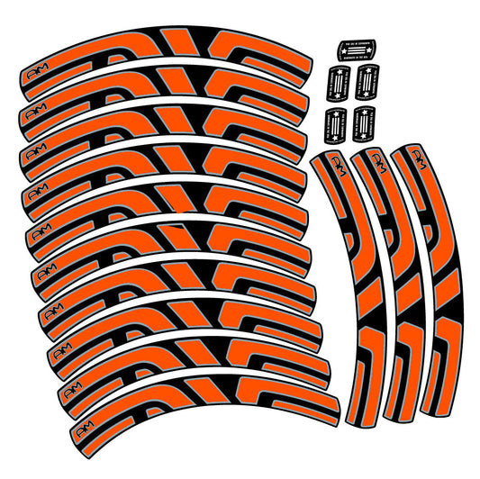 Stickers Enve AM compatibles Autocollants roues VTT 29"