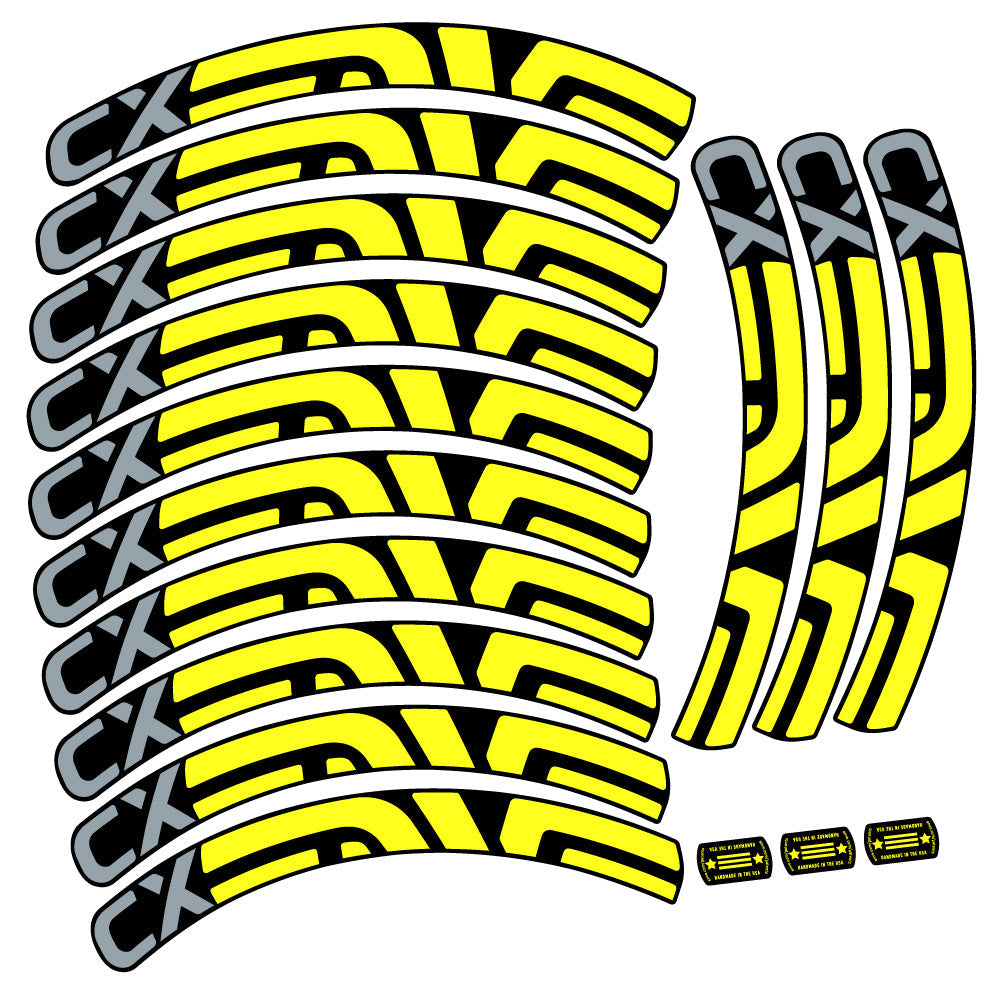 Stickers Enve CX compatibles Autocollants roues VTT 29"