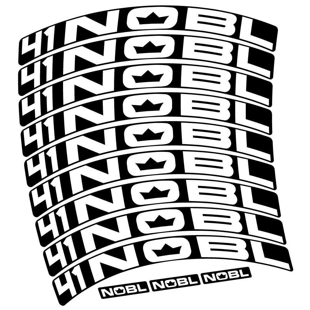 Stickers Nobl TR41 compatibles Autocollants roues VTT 29"