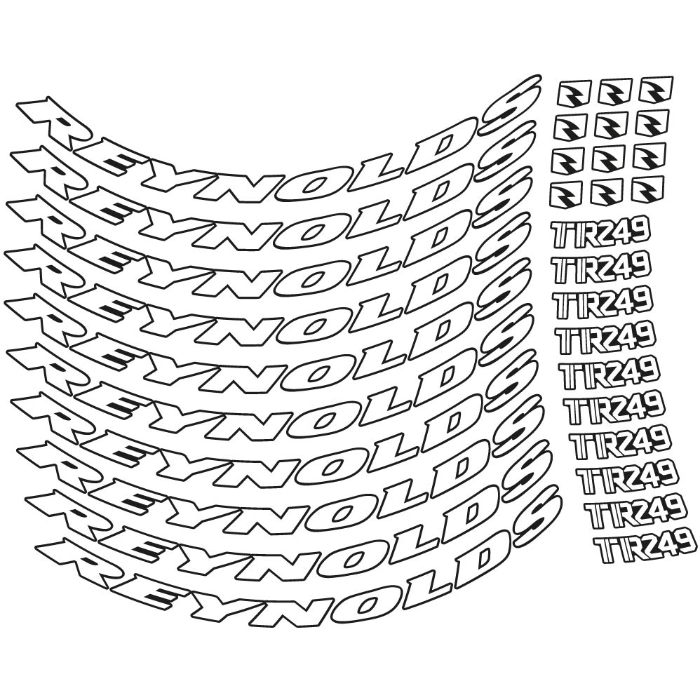 Stickers Reynolds TR249 compatibles Autocollants roues VTT 29"