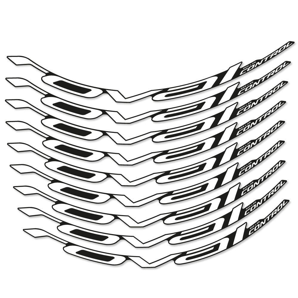 Stickers Roval Control Carbon compatibles - Autocollants roue vélo VTT
