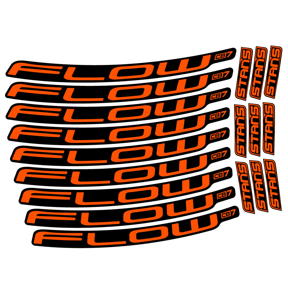 Stickers Stans Flow CB7 compatibles Autocollants roues VTT 29"