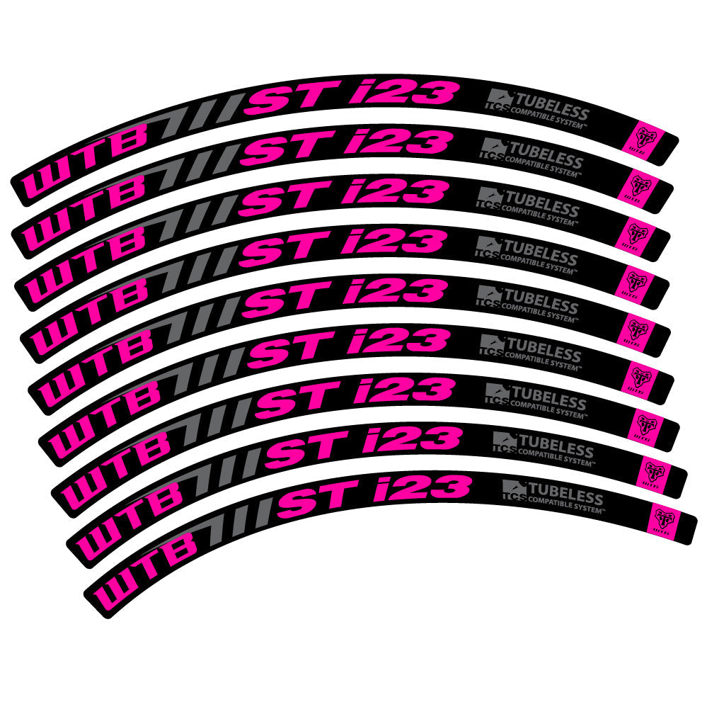Stickers WTB ST i23 compatibles Autocollants roues VTT 29"