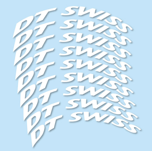 Stickers DT Swiss compatibles Autocollants roues Route