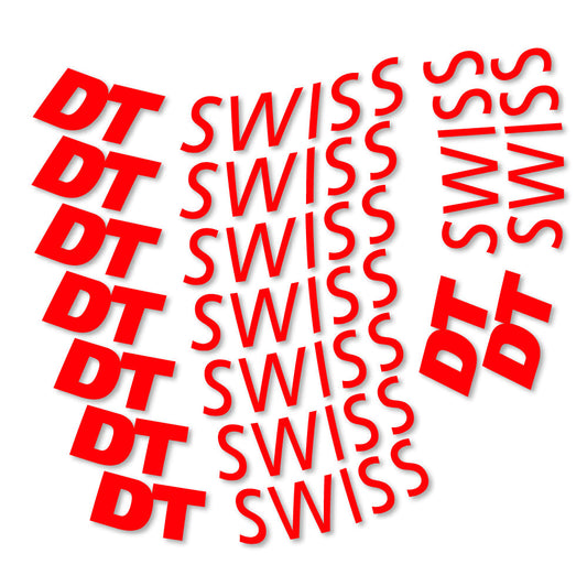 Stickers DT Swiss compatibles - Autocollants roue vélo route