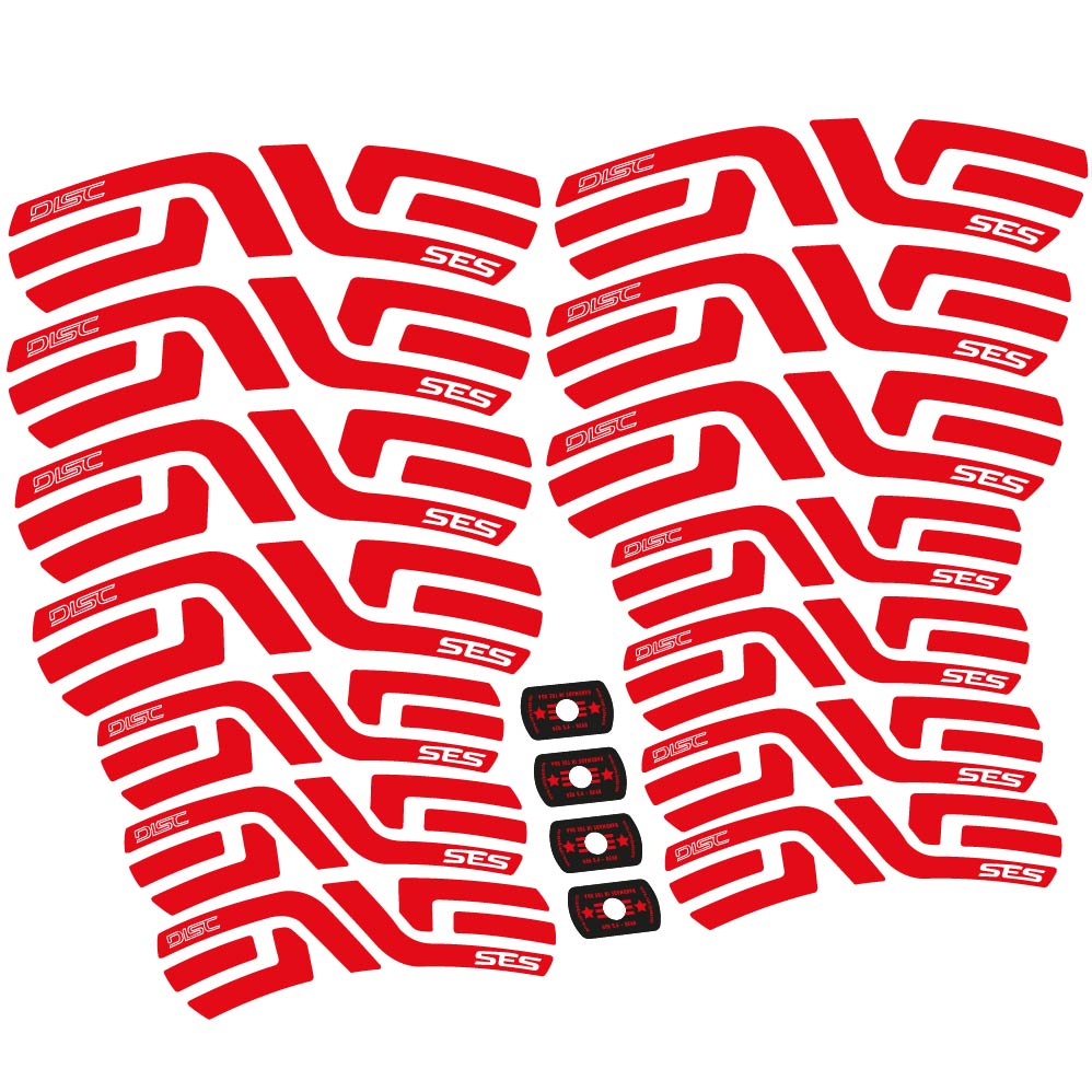 Stickers Enve SES, Route 55+65mm compatibles Autocollants roues Route