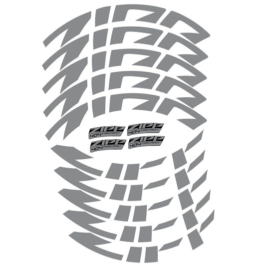 Stickers Zipp 404 FireCrest Disc 2022 compatibles Autocollants roues Route