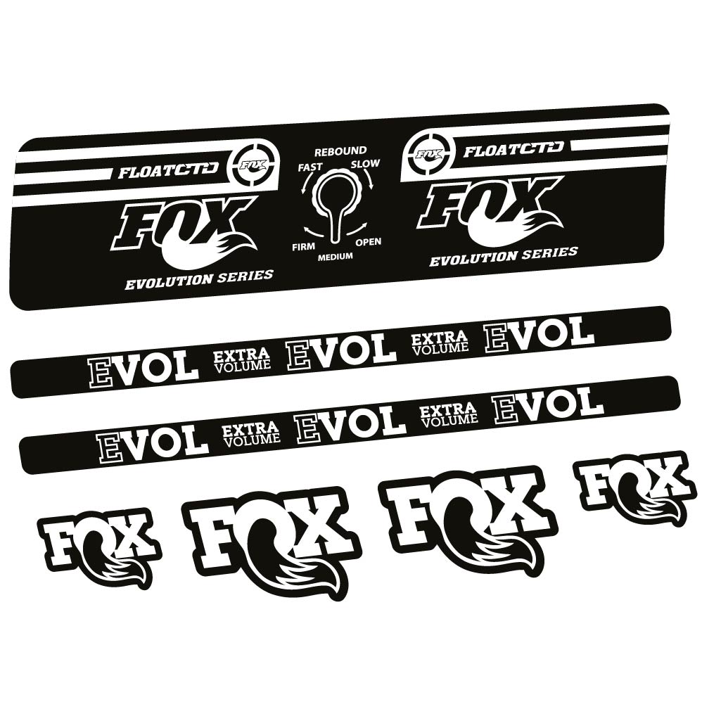 Stickers Fox Float CTD Evolution Series 2016 compatibles Autocollants amortisseur
