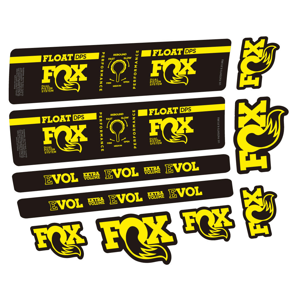 Stickers Fox Float DPS Performance compatibles Autocollants amortisseur