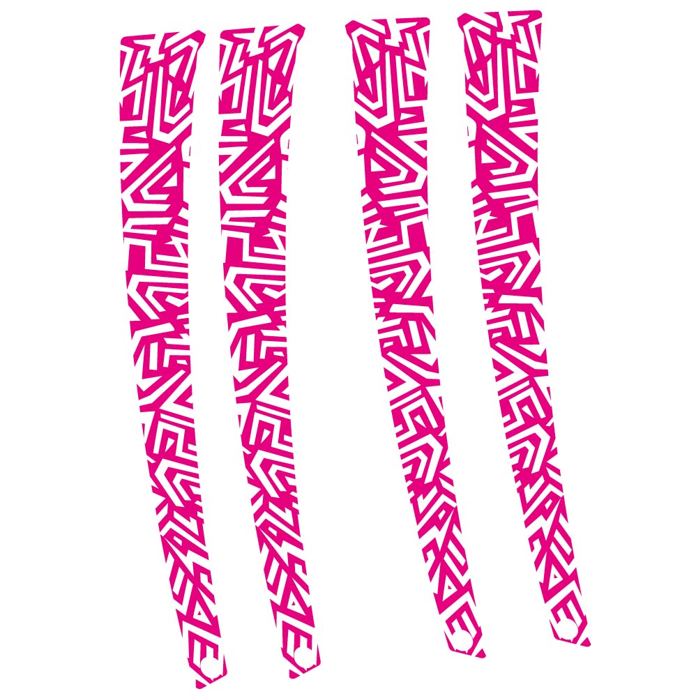 Stickers Abstract Texture Geometric Pattern compatibles Autocollants fourche Route