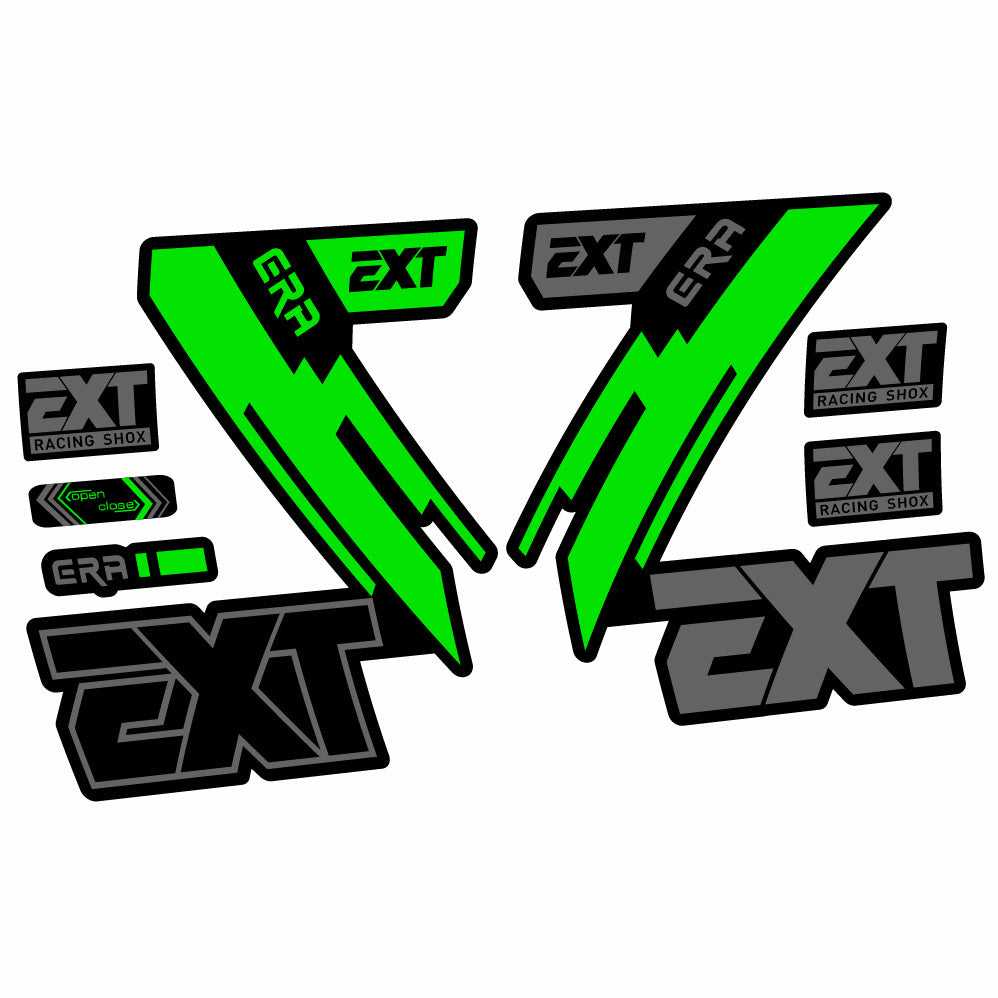 Stickers EXT Era compatibles Autocollants fourche 29"