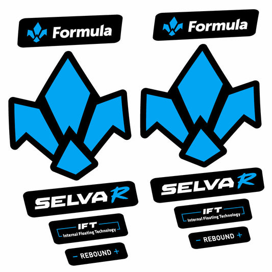 Stickers Formula Selva R 2019 compatibles Autocollants fourche 29"