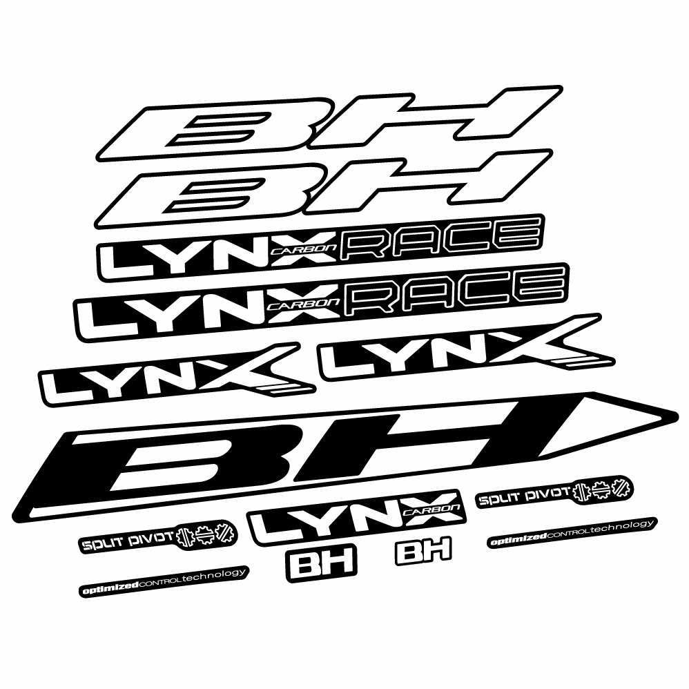 Stickers BH lynx Race 7.5 2020 compatibles Autocollants cadre
