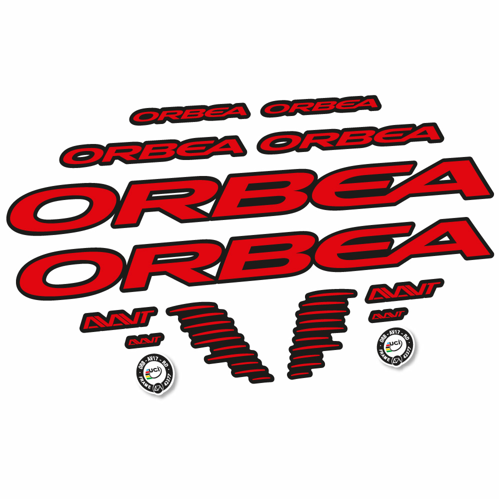 Stickers Orbea Avant M30 TEAMD 2020 compatibles Autocollants cadre