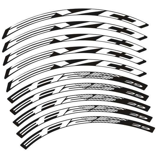 Stickers BH Evo A25 compatibles Autocollants roues VTT 29"