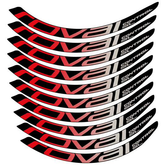 Autocollant Roval Control SL 2018, Roues VTT 29, Autocollant Vélo vinyle